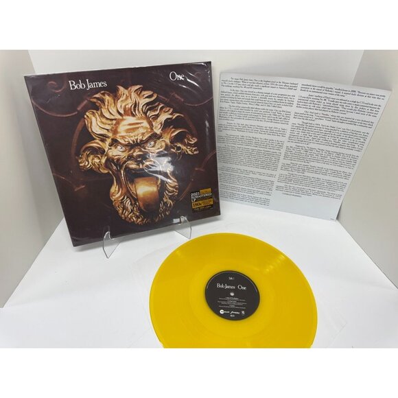 Bob James One (Vinyl) 12" 180 gram Album Yellow Vinyl (Limited Edition)#199/1000 - Picture 1 of 11